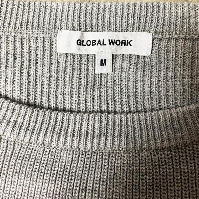 新品 グローバルワークGLOBAL WORK/シースルー袖ボリューム カットソー グレー M 春夏 < ブランド 新品 グローバルワークGLOBAL WORK/シースルー袖ボリューム カットソー グレー M 春夏 < ブランドの