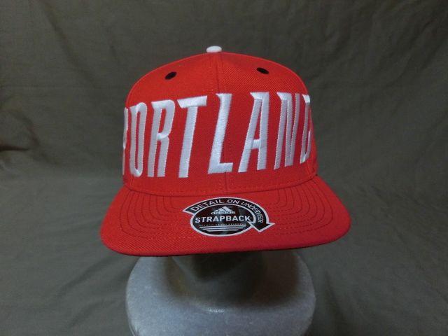レア NBA公認【adidas】社製 SNAPBACK Trail Blazersロゴ刺繍CAP < レジャー/スポーツ  レア NBA公認【adidas】社製 SNAPBACK Trail Blazersロゴ刺繍CAP  < レジャー/スポーツの