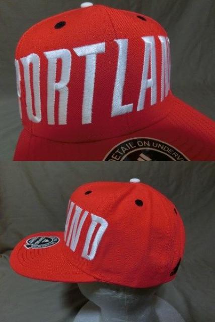 レア NBA公認【adidas】社製 SNAPBACK Trail Blazersロゴ刺繍CAP < レジャー/スポーツ  レア NBA公認【adidas】社製 SNAPBACK Trail Blazersロゴ刺繍CAP < レジャー/スポーツの