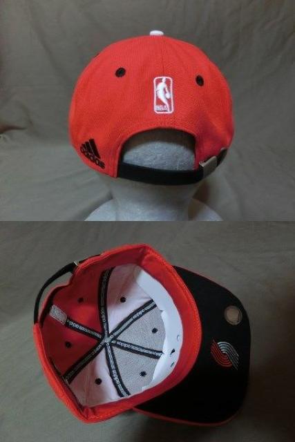 レア NBA公認【adidas】社製 SNAPBACK Trail Blazersロゴ刺繍CAP < レジャー/スポーツ  レア NBA公認【adidas】社製 SNAPBACK Trail Blazersロゴ刺繍CAP < レジャー/スポーツの