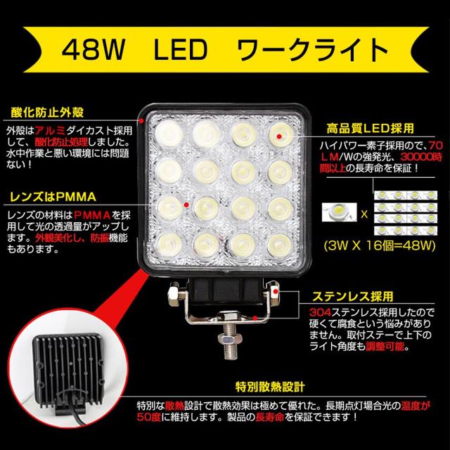 LED[NCg,Ɠ 48W 16ALED 6000k 3360LM  CeA/Ct 