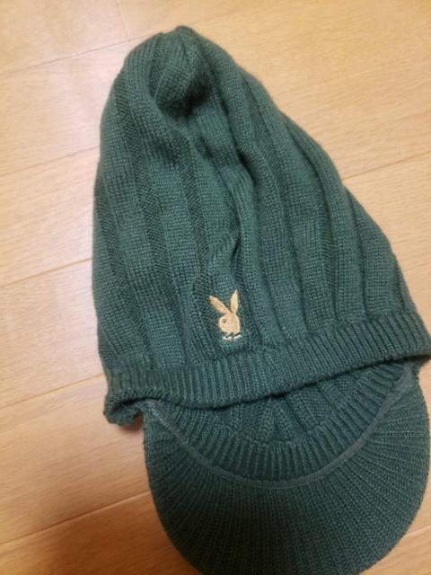 ☆新品同様☆プレイボーイ☆ニットキャスケット帽子 < 女性ファッション  ☆新品同様☆プレイボーイ☆ニットキャスケット帽子 < 女性ファッションの