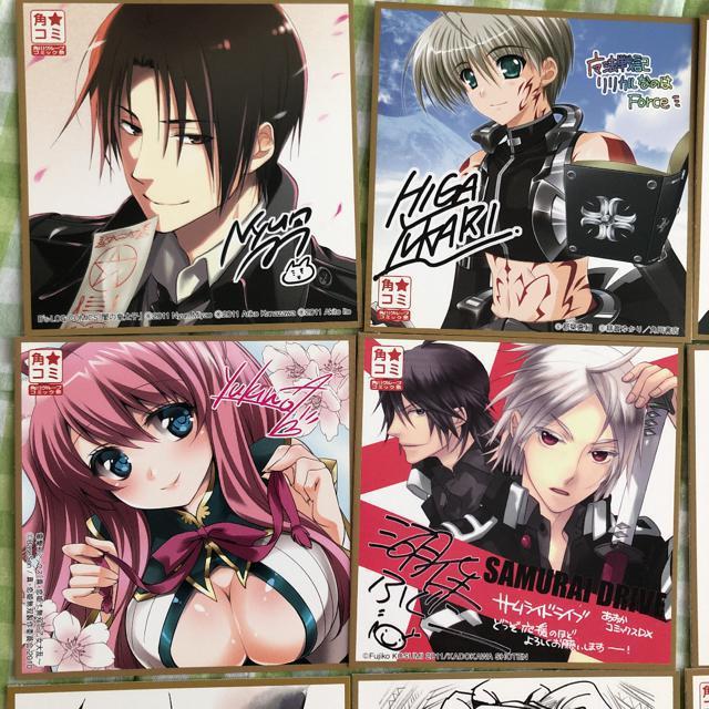 角川グループコミック祭り ミニ色紙風イラストカード 全16種類 < アニメ/コミック/キャラクター  角川グループコミック祭り ミニ色紙風イラストカード 全16種類 < アニメ/コミック/キャラクターの