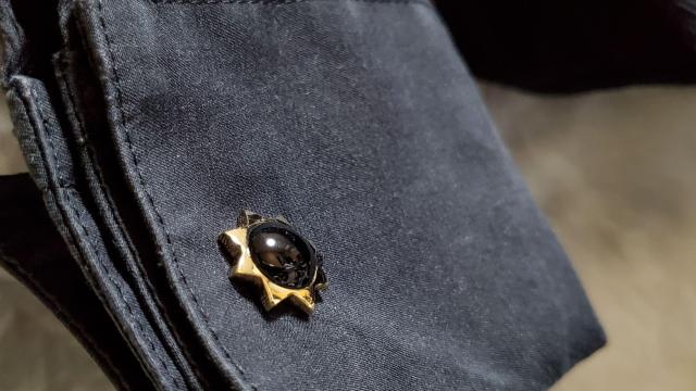 正規未 ジバンシィ クラシックラグジュアリー カボションストーン フラワーカフス スターカフリンクス ラウンドコンポジットボタンL < ブランド 正規未 ジバンシィ クラシックラグジュアリー カボションストーン フラワーカフス スターカフリンクス ラウンドコンポジットボタンL < ブランドの