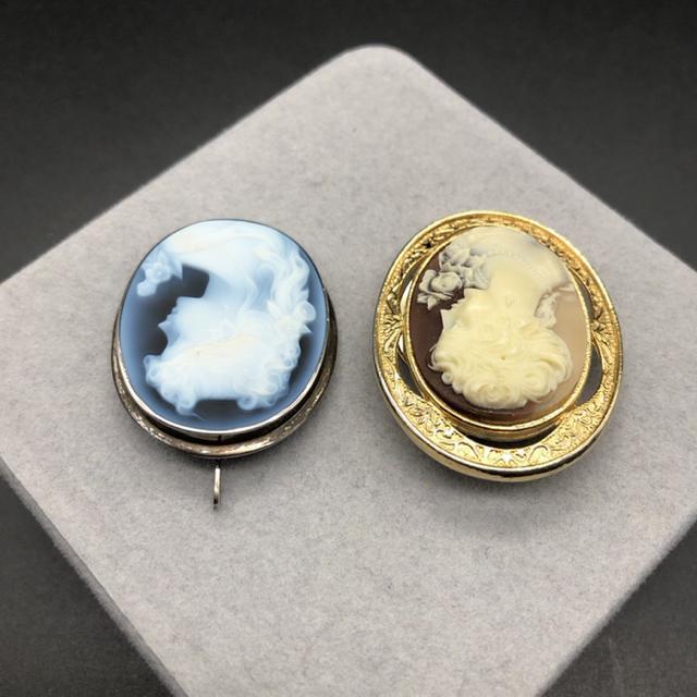 即決 婦人 ブローチ ペンダントトップ 2個セット < 女性アクセサリー/時計 即決 婦人 ブローチ ペンダントトップ 2個セット < 女性アクセサリー/時計の