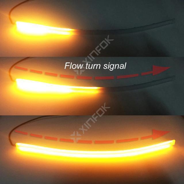 最新流れるLEDウィンカーチューブ LEDシーケンシャルウィンカー スカイブルー&アンバーウィンカー 防水60CM 2本セット < 自動車/バイク 最新流れるLEDウィンカーチューブ LEDシーケンシャルウィンカー スカイブルー&アンバーウィンカー 防水60CM 2本セット < 自動車/バイク