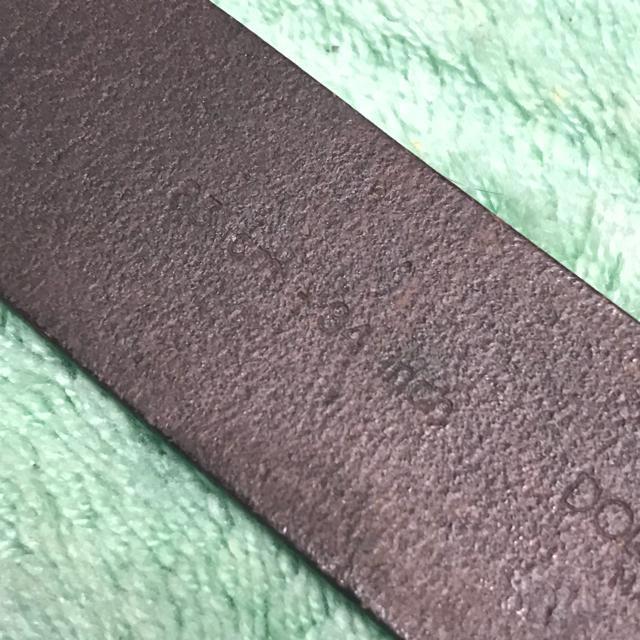 正規品 ドルチェ&ガッバーナ スタッズ レザーベルト 茶×金 85cm < ブランド  正規品 ドルチェ&ガッバーナ スタッズ レザーベルト 茶×金 85cm < ブランドの