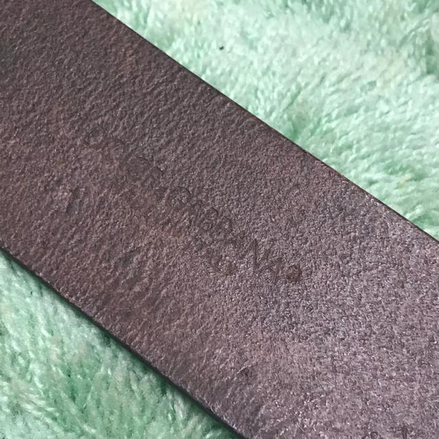 正規品 ドルチェ&ガッバーナ スタッズ レザーベルト 茶×金 85cm < ブランド  正規品 ドルチェ&ガッバーナ スタッズ レザーベルト 茶×金 85cm < ブランドの