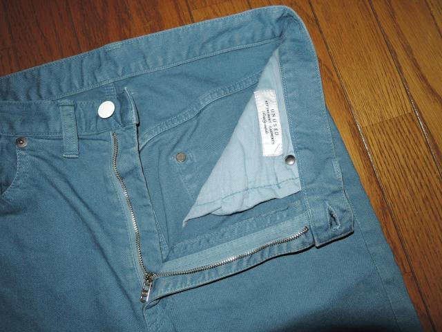 UNUSED アンユーズド カラーデニム パンツ 1 DENIM PANTS < ブランド  UNUSED アンユーズド カラーデニム パンツ 1 DENIM PANTS < ブランドの