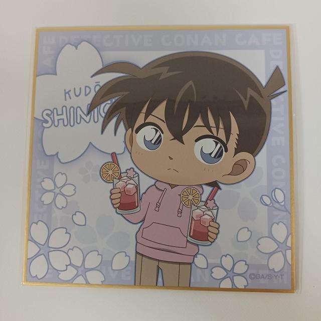 セガラッキーくじ オンライン 名探偵コナンカフェ POLICE × CAFETERIA E賞 ミニ色紙 B < アニメ/コミック/キャラクター  セガラッキーくじ オンライン 名探偵コナンカフェ POLICE × CAFETERIA E賞 ミニ色紙 B  < アニメ/コミック/キャラクターの
