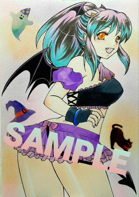 本日早期終了 自作イラストB5 うる星やつら/ラム ハロウィン < アニメ/コミック/キャラクター  本日早期終了 自作イラストB5 うる星やつら/ラム ハロウィン < アニメ/コミック/キャラクターの