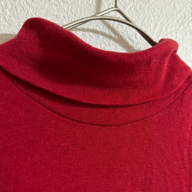 ジャンニロジュディチェ ニット ハイネック ウール レディース 薄手 赤 < 女性ファッション ジャンニロジュディチェ ニット ハイネック ウール レディース 薄手 赤 < 女性ファッションの