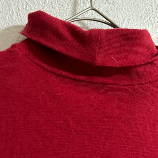 ジャンニロジュディチェ ニット ハイネック ウール レディース 薄手 赤 < 女性ファッション ジャンニロジュディチェ ニット ハイネック ウール レディース 薄手 赤 < 女性ファッションの