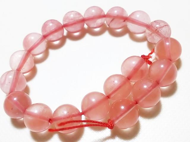 天然石★チェリークォーツ ラウンド10mm 半連 < 女性アクセサリー/時計 天然石★チェリークォーツ ラウンド10mm 半連 < 女性アクセサリー/時計の