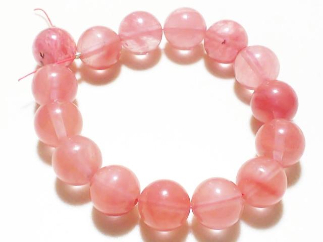 天然石★チェリークォーツ ラウンド10mm 半連 < 女性アクセサリー/時計 天然石★チェリークォーツ ラウンド10mm 半連 < 女性アクセサリー/時計の