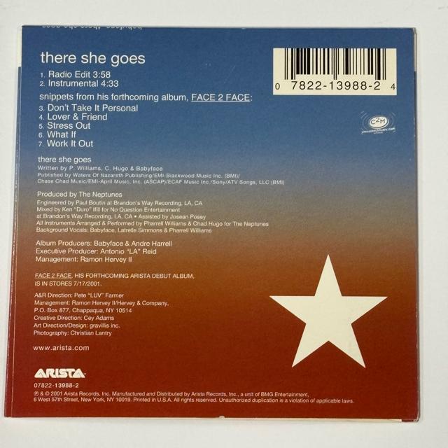 babyface / there she goes  CD/DVD/rfI 
