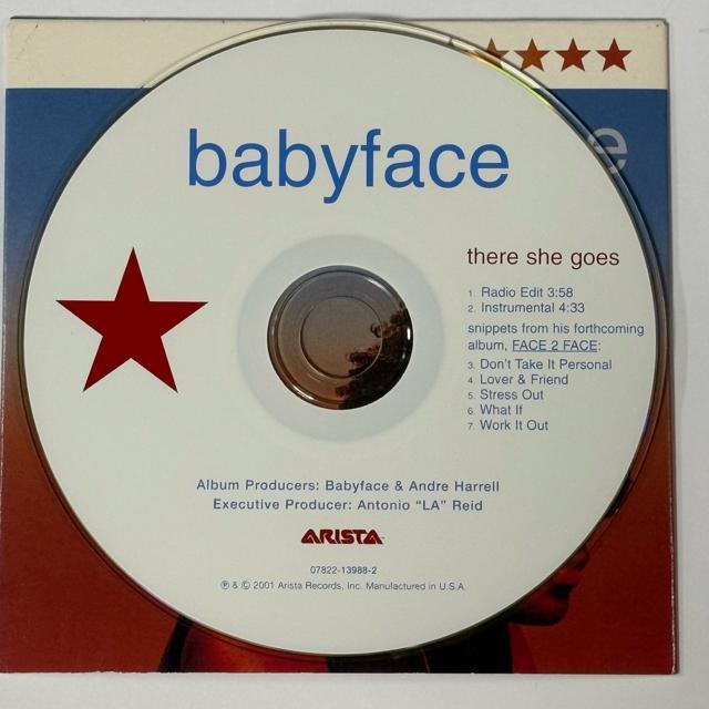 babyface / there she goes  CD/DVD/rfI 