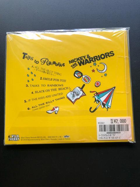 NICKEY&WARRIORS/TALKS TO RAINBOWS < CD/DVD/ビデオ NICKEY&WARRIORS/TALKS TO RAINBOWS < CD/DVD/ビデオの