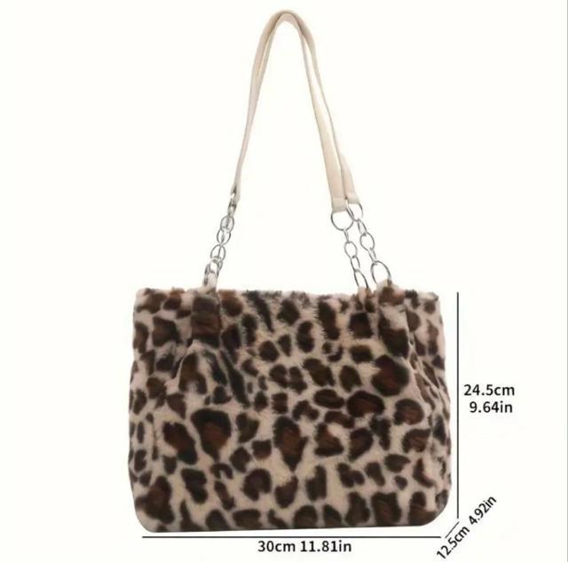 レオパード豹柄 ピンクファー 可愛い ショルダー トート バック おしゃれ 人気 < 女性ファッション レオパード豹柄 ピンクファー 可愛い ショルダー トート バック おしゃれ 人気 < 女性ファッションの
