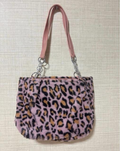 レオパード豹柄 ピンクファー 可愛い ショルダー トート バック おしゃれ 人気 < 女性ファッション レオパード豹柄 ピンクファー 可愛い ショルダー トート バック おしゃれ 人気 < 女性ファッションの