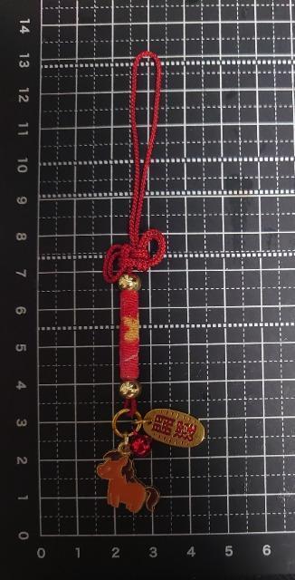 ハンドメイド♪2026・午年☆馬さん二重叶結び根付ストラップ(赤) < ペット/手芸/園芸 ハンドメイド♪2026・午年☆馬さん二重叶結び根付ストラップ(赤) < ペット/手芸/園芸の