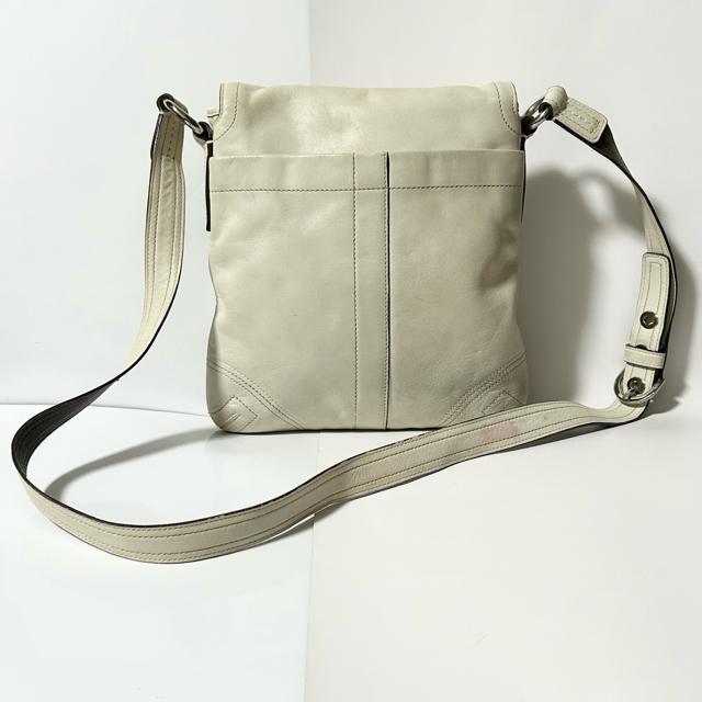 coach コーチ ショルダーバッグ レザー アイボリー レディース 斜め掛け < ブランド coach コーチ ショルダーバッグ レザー アイボリー レディース 斜め掛け < ブランドの