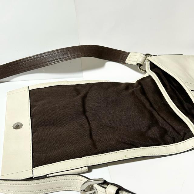 coach コーチ ショルダーバッグ レザー アイボリー レディース 斜め掛け < ブランド coach コーチ ショルダーバッグ レザー アイボリー レディース 斜め掛け < ブランドの