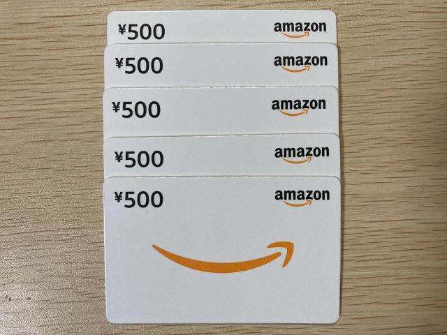 Amazon�M�t�g�� 500�~ 5�� 2500�~��  �� �`�P�b�g/������ 