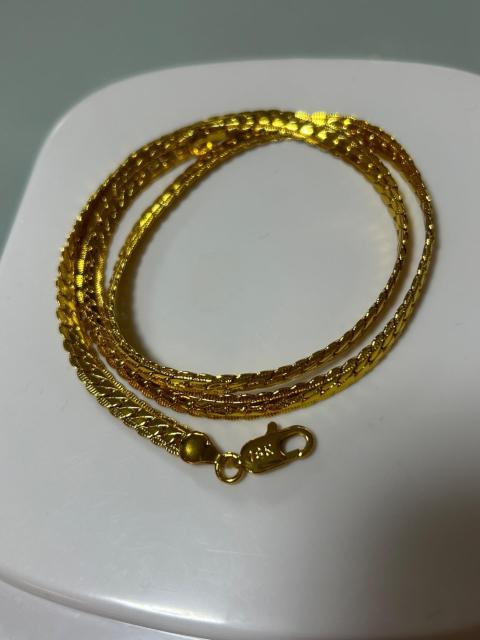 18K �약�`�F�[���l�b�N���X 19g �S�[���h ���j�Z�b�N�X�A�N�Z�T���[�@��i���� �� �����A�N�Z�T���[/���v�� 