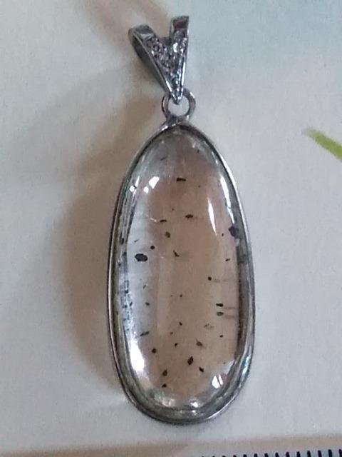 スティブナイトインクォーツ ペンダントトップ925 < 女性アクセサリー/時計 スティブナイトインクォーツ ペンダントトップ925 < 女性アクセサリー/時計の