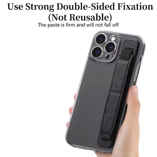 爆ヤス価格490円★粘着式携帯電話プッシュプルブラケット 滑り止め・落下防止 リストストラップ多機能デスクトップサポート 黒 < 家電/AV 爆ヤス価格490円★粘着式携帯電話プッシュプルブラケット 滑り止め・落下防止 リストストラップ多機能デスクトップサポート 黒 < 家電/AVの