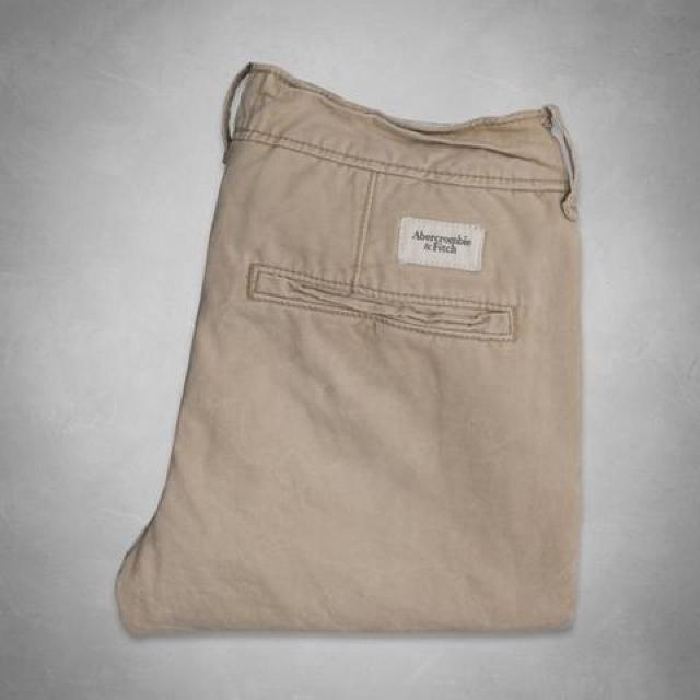 yAbercrombie & FitchzAoN@Vintage Slim Straight `mpc 28/Khaki  uh 