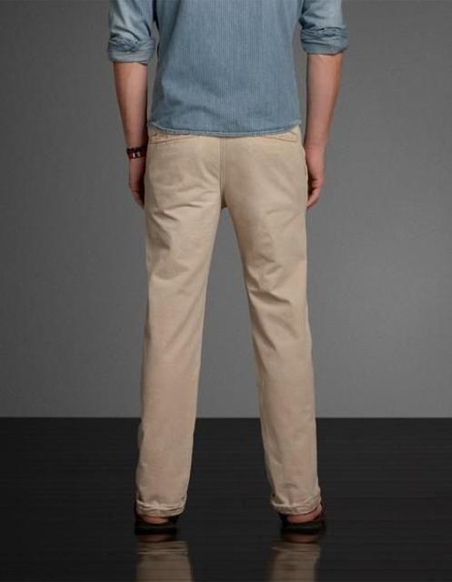 yAbercrombie & FitchzAoN@Vintage Slim Straight `mpc 28/Khaki  uh 