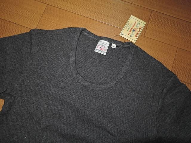 新品アビレックスAVIREXカットソーM灰系ワッフルTシャツU字リブ < ブランド 新品アビレックスAVIREXカットソーM灰系ワッフルTシャツU字リブ < ブランドの