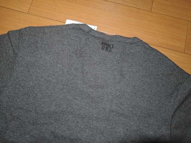 新品アビレックスAVIREXカットソーM灰系ワッフルTシャツU字リブ < ブランド 新品アビレックスAVIREXカットソーM灰系ワッフルTシャツU字リブ < ブランドの