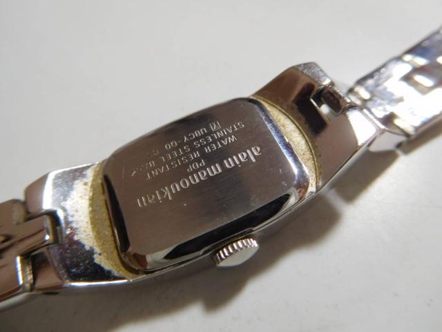 アランマヌキャン の腕時計クォーツ 製、電池式、動作確認済!。 < 女性アクセサリー/時計 アランマヌキャン の腕時計クォーツ 製、電池式、動作確認済!。 < 女性アクセサリー/時計の