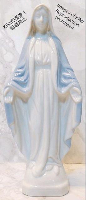 美しいマリア像 陶器製 高さ18.3cm 宗教美術 キリスト教美術 西洋美術 < インテリア/ライフ  美しいマリア像 陶器製 高さ18.3cm 宗教美術 キリスト教美術 西洋美術  < インテリア/ライフの
