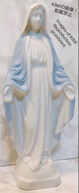 美しいマリア像 陶器製 高さ18.3cm 宗教美術 キリスト教美術 西洋美術 < インテリア/ライフ  美しいマリア像 陶器製 高さ18.3cm 宗教美術 キリスト教美術 西洋美術 < インテリア/ライフの