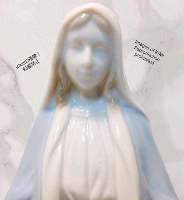 美しいマリア像 陶器製 高さ18.3cm 宗教美術 キリスト教美術 西洋美術 < インテリア/ライフ  美しいマリア像 陶器製 高さ18.3cm 宗教美術 キリスト教美術 西洋美術 < インテリア/ライフの
