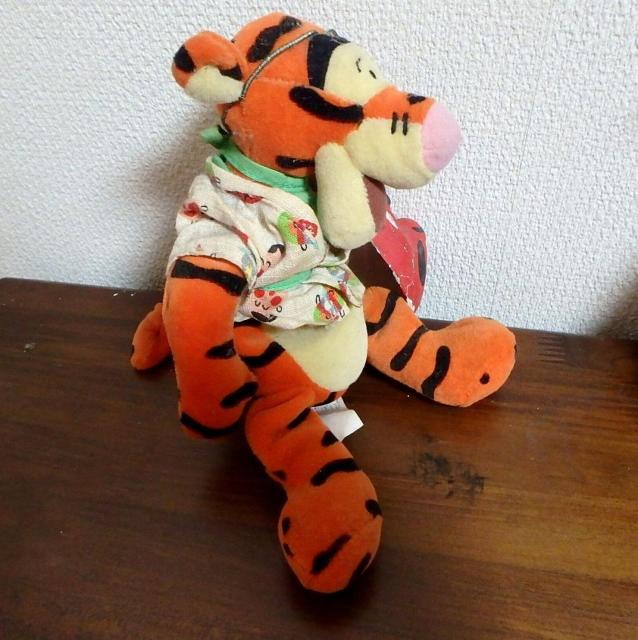 ◆ティガー くまのプーさん  ぬいぐるみ 中古品 < おもちゃ  ◆ティガー くまのプーさん  ぬいぐるみ 中古品 < おもちゃの