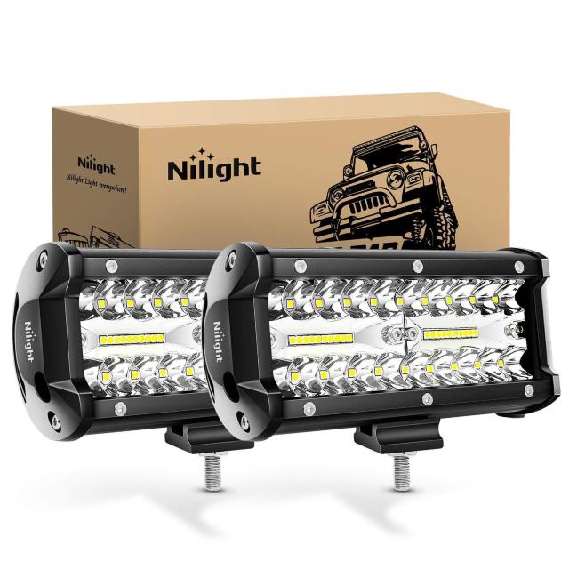 LED作業灯 デッキライト 120W作業灯 2個セット 12v-24v 兼用 < 自動車/バイク LED作業灯 デッキライト 120W作業灯 2個セット 12v-24v 兼用 < 自動車/バイク