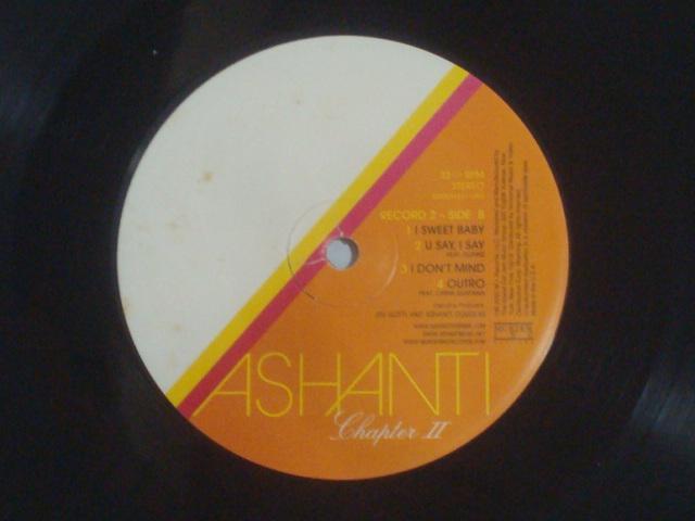 CHAPTER U / ASHANTI US盤2LP シュリンク付 < CD/DVD/ビデオ  CHAPTER U / ASHANTI US盤2LP シュリンク付 < CD/DVD/ビデオの