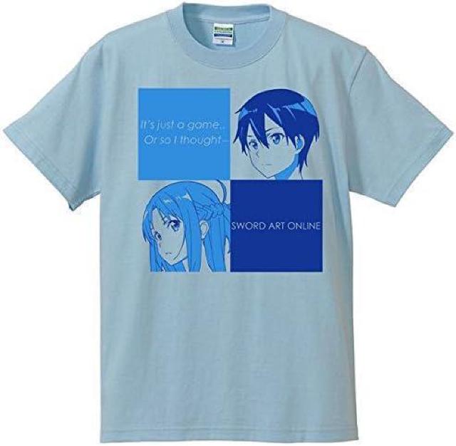 キャラアニ ソードアート・オンライン -オーディナル・スケール- Tシャツ SAO キリト アスナ < アニメ/コミック/キャラクター  キャラアニ ソードアート・オンライン -オーディナル・スケール- Tシャツ SAO キリト アスナ  < アニメ/コミック/キャラクターの
