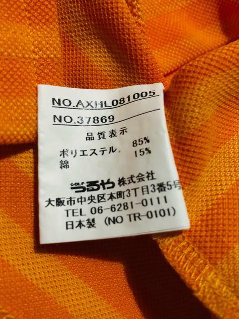 AXEL  GOLF  ゴルフ ポロシャツ M 日本製 < レジャー/スポーツ  AXEL  GOLF  ゴルフ ポロシャツ M 日本製 < レジャー/スポーツの