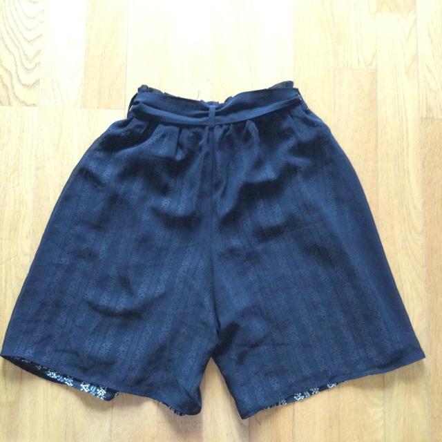キュロットパンツ リボンベルト < 女性ファッション  キュロットパンツ リボンベルト < 女性ファッションの
