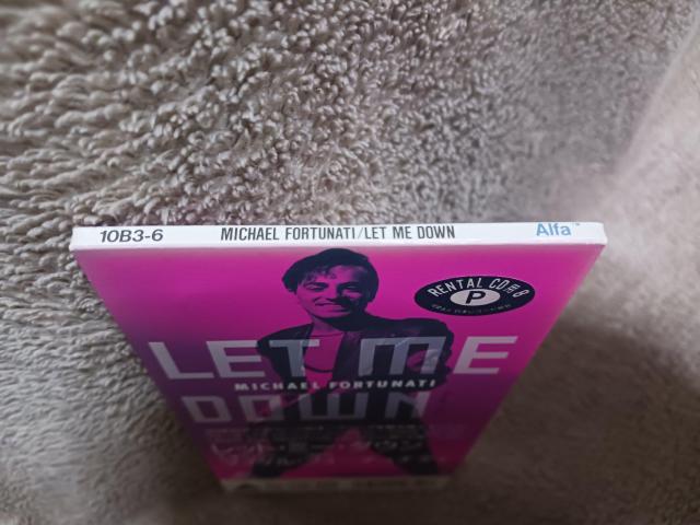 MICHAEL FORTUNATI/LET ME DOWN/マイケル・フォーチュナティ/レット・ミー・ダウン/CDS/レンタル落ち < CD/DVD/ビデオ  MICHAEL FORTUNATI/LET ME DOWN/マイケル・フォーチュナティ/レット・ミー・ダウン/CDS/レンタル落ち < CD/DVD/ビデオの