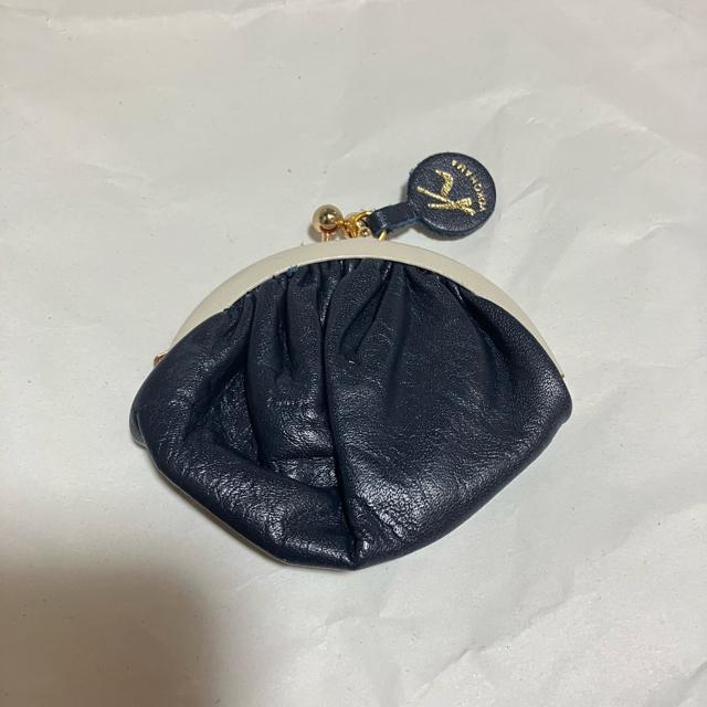 【Kitamura / キタムラ】 レザー / がま口 コインケース ネイビー < ブランド  【Kitamura / キタムラ】 レザー / がま口 コインケース ネイビー  < ブランドの