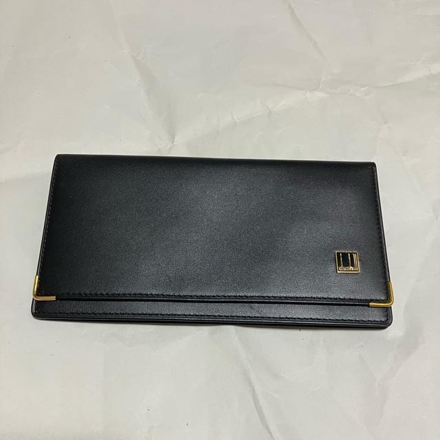 【美品】【dunhill / ダンヒル】 レザー / 長財布(小銭入れなし) < ブランド 【美品】【dunhill / ダンヒル】 レザー / 長財布(小銭入れなし) < ブランドの