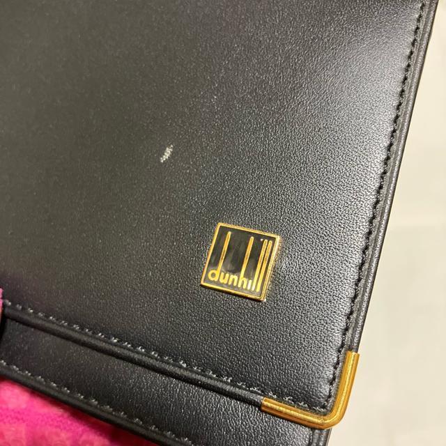 【美品】【dunhill / ダンヒル】 レザー / 長財布(小銭入れなし) < ブランド 【美品】【dunhill / ダンヒル】 レザー / 長財布(小銭入れなし) < ブランドの