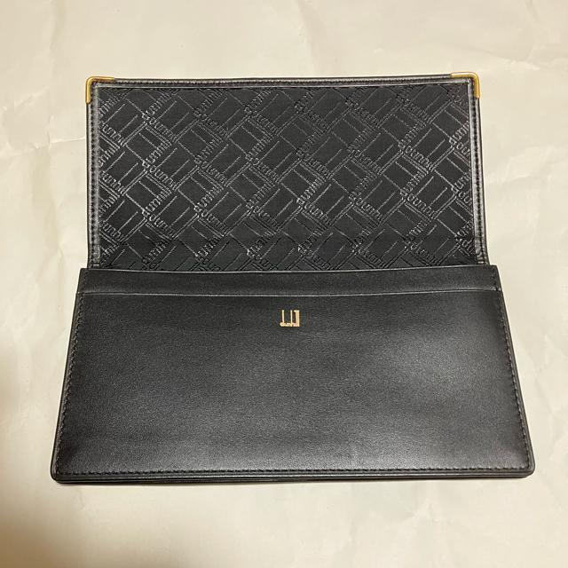 【美品】【dunhill / ダンヒル】 レザー / 長財布(小銭入れなし) < ブランド 【美品】【dunhill / ダンヒル】 レザー / 長財布(小銭入れなし) < ブランドの
